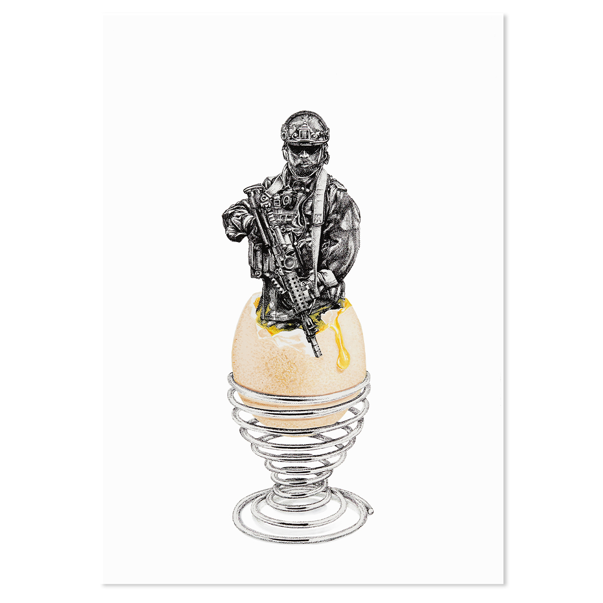Egg with Soldier